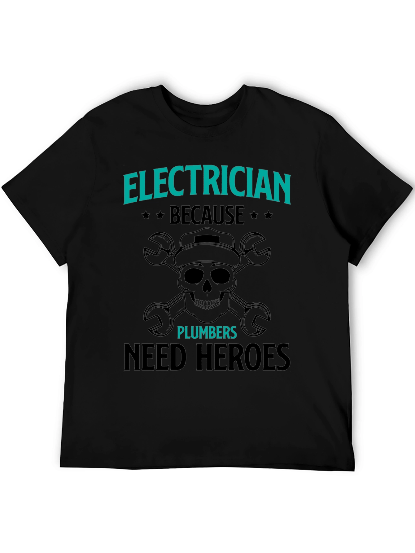 Electrician Hero T-Shirt - Funny Gift for Electricians