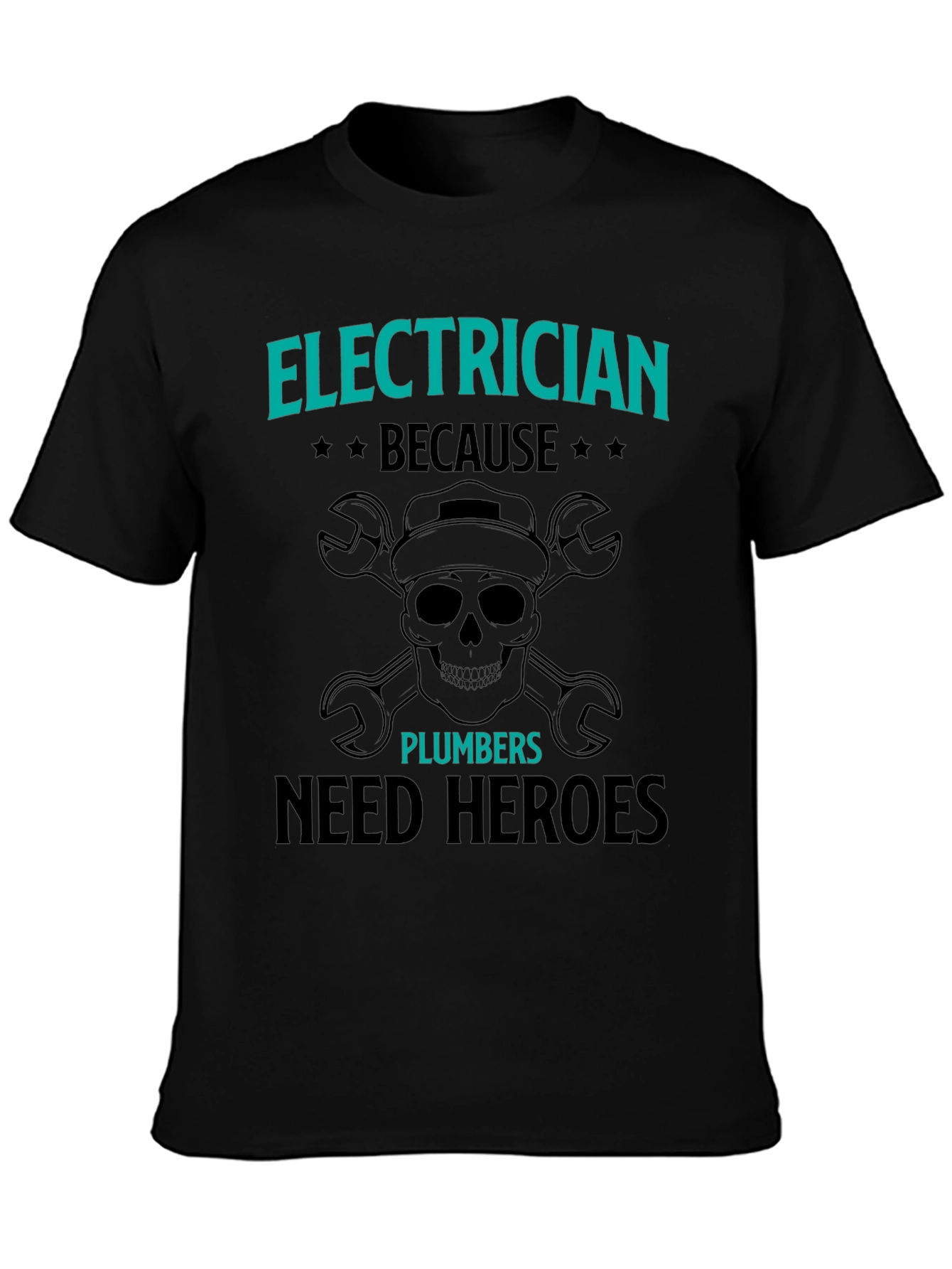 Electrician Hero T-Shirt - Funny Gift for Electricians