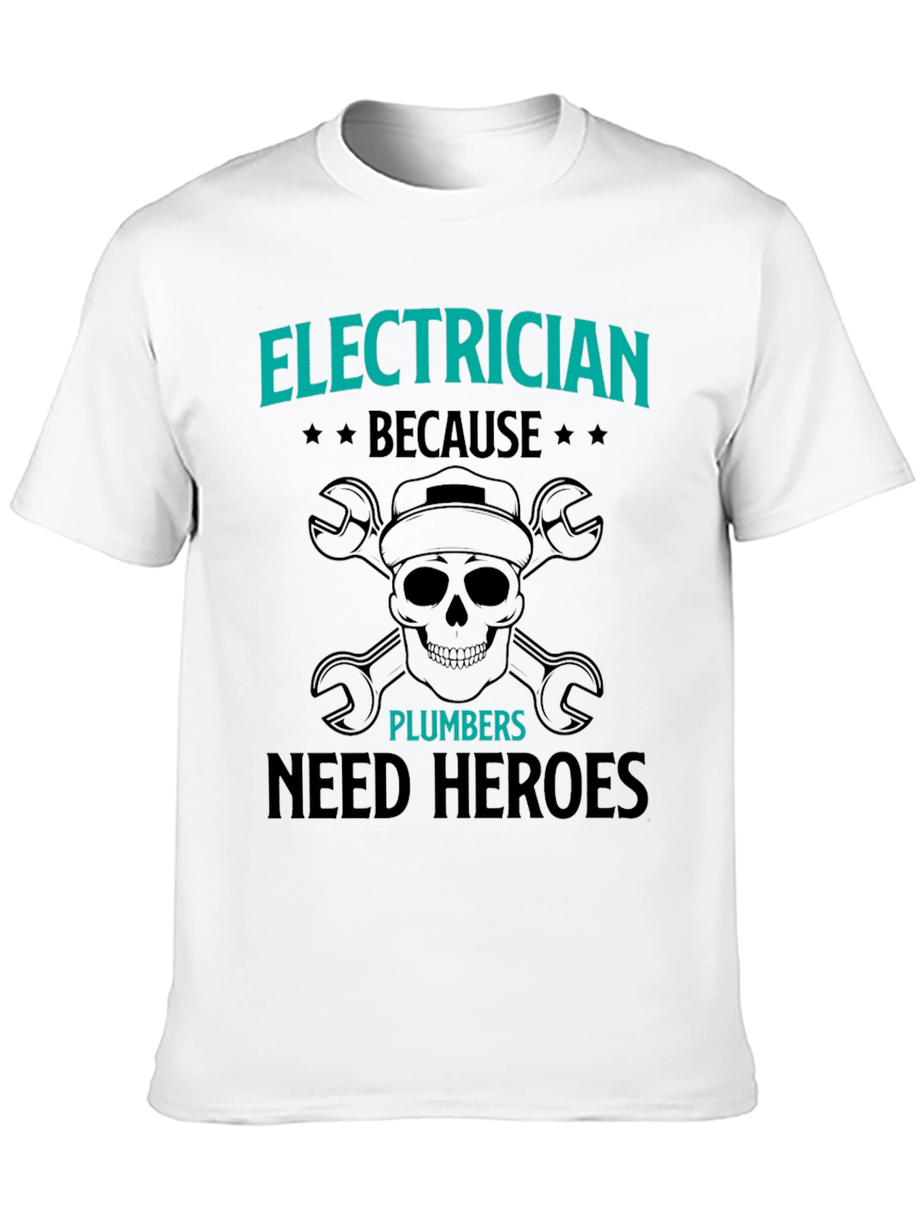 Electrician Hero T-Shirt - Funny Gift for Electricians