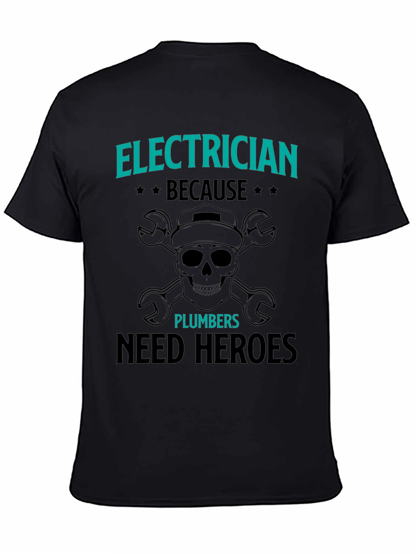 Electrician Hero T-Shirt - Funny Gift for Electricians