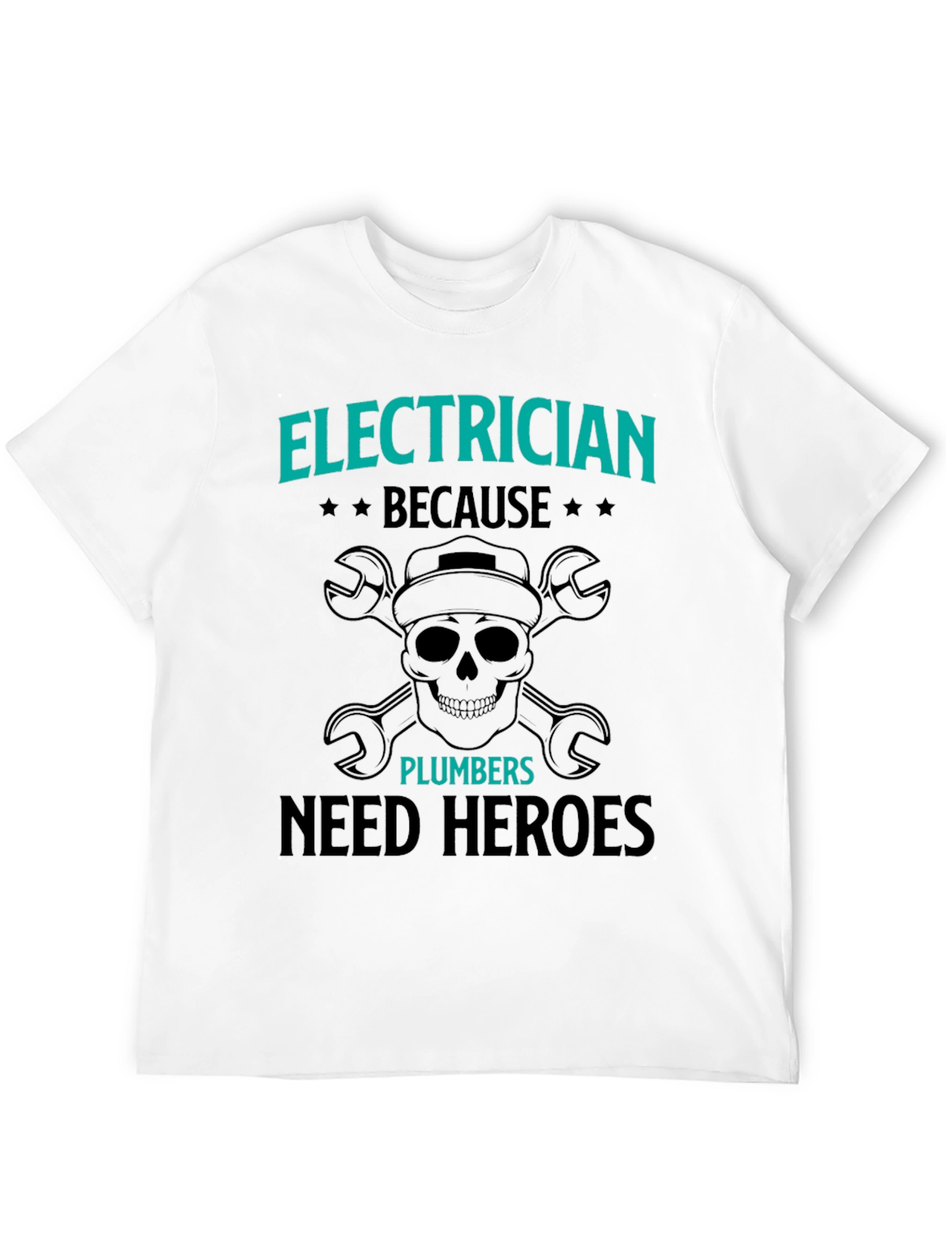 Electrician Hero T-Shirt - Funny Gift for Electricians