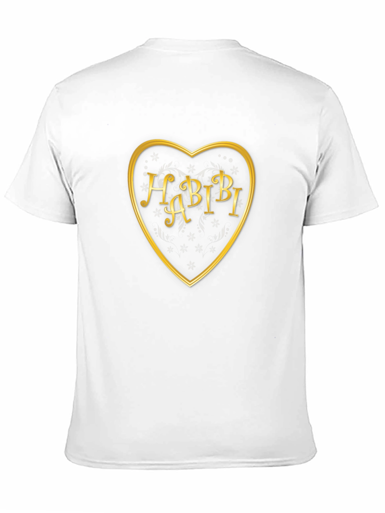 Habibi Heart T-Shirt - Love Gift