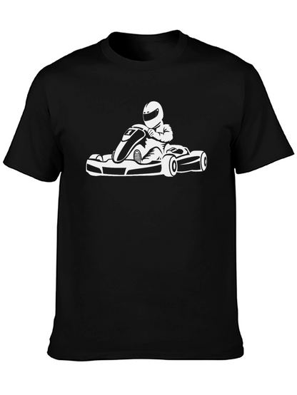 Black Kart Racing T-Shirt