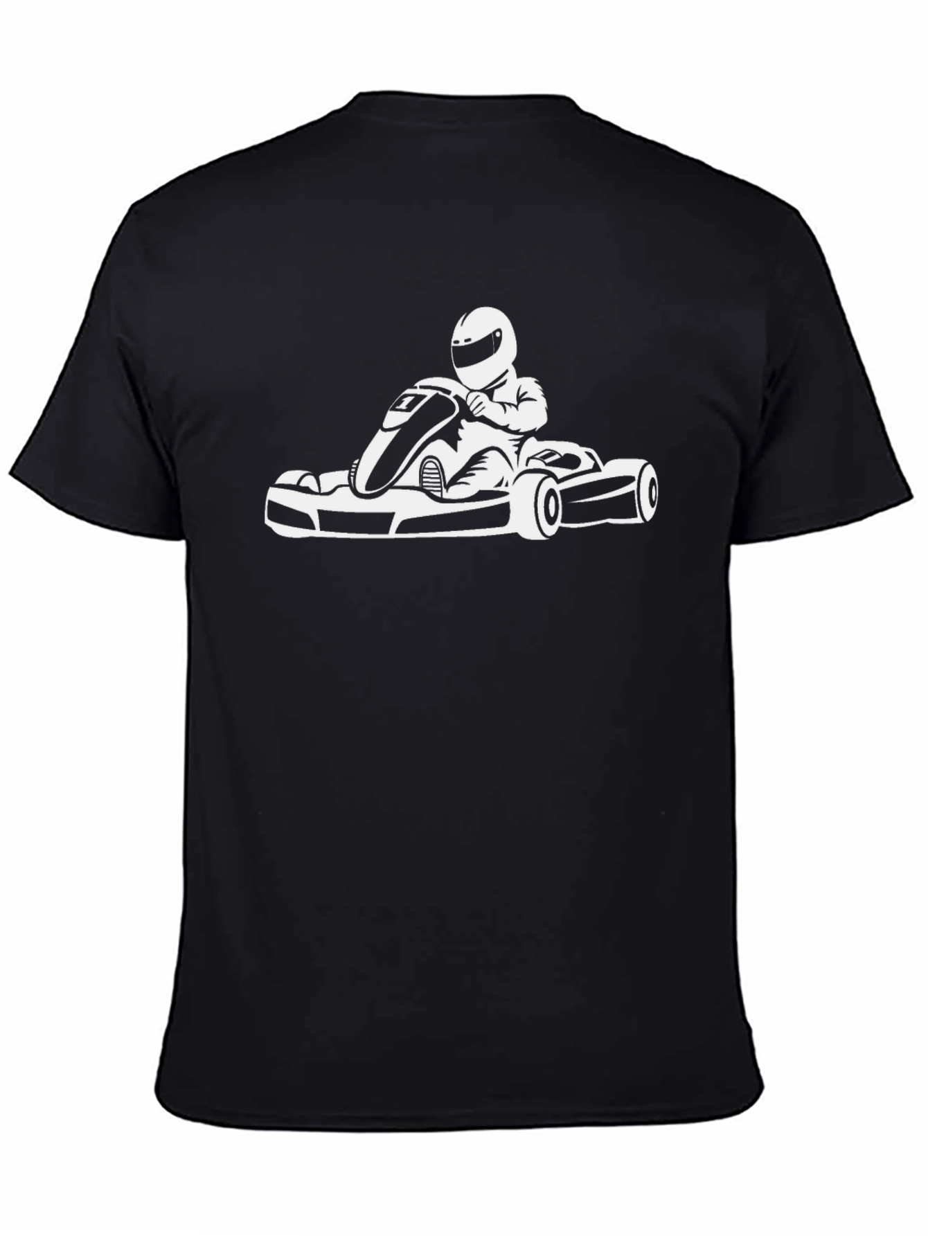 Black Kart Racing T-Shirt