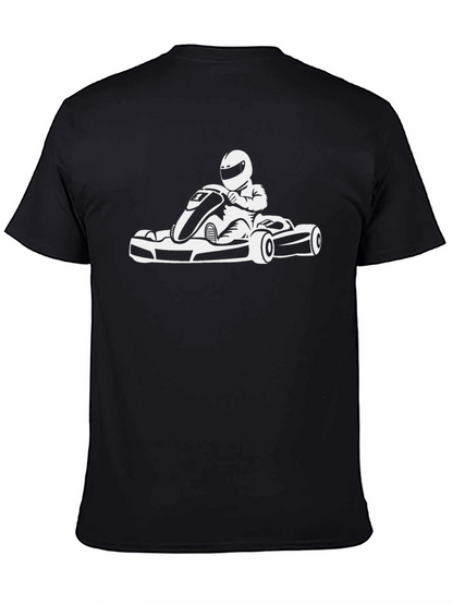 Black Kart Racing T-Shirt