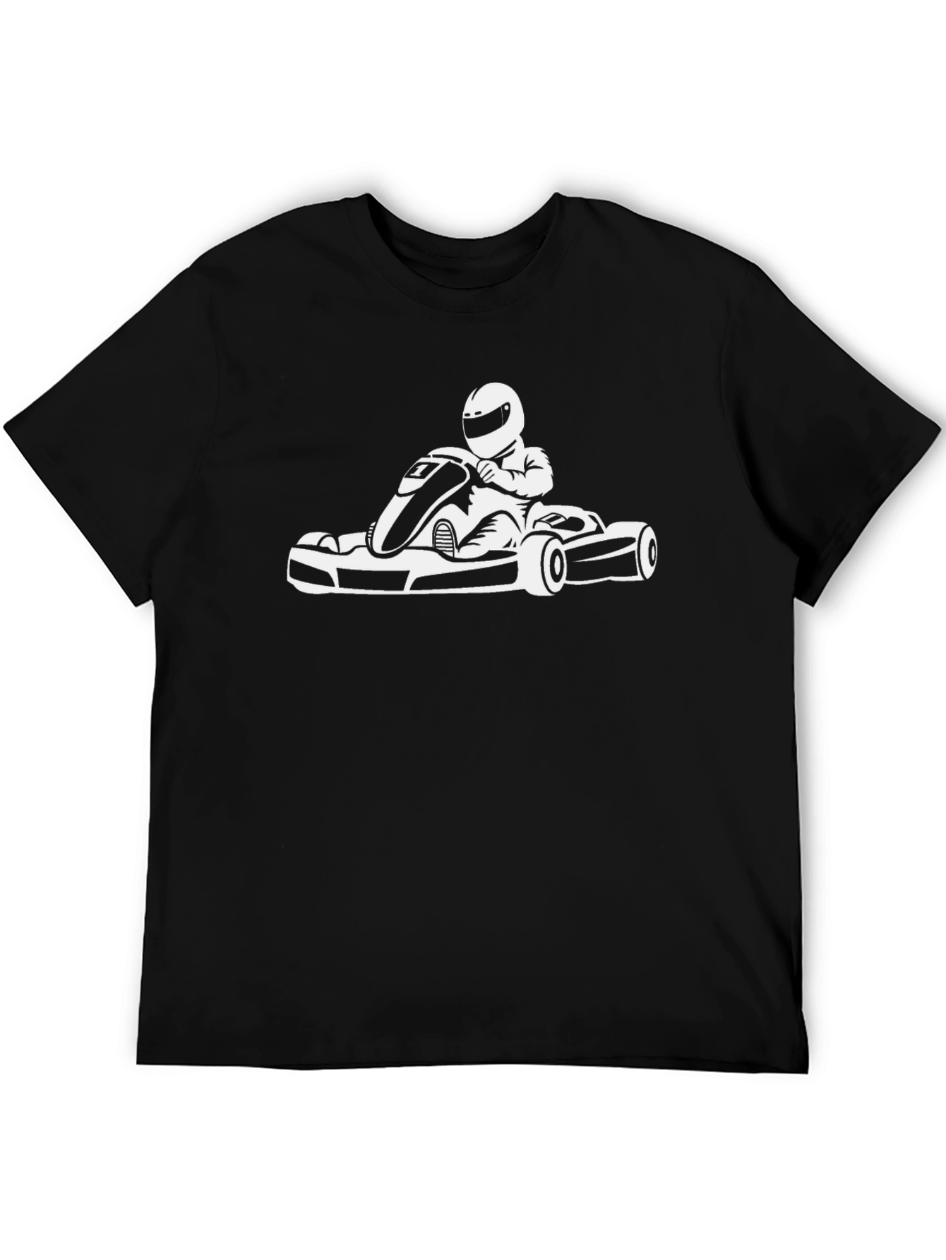 Black Kart Racing T-Shirt