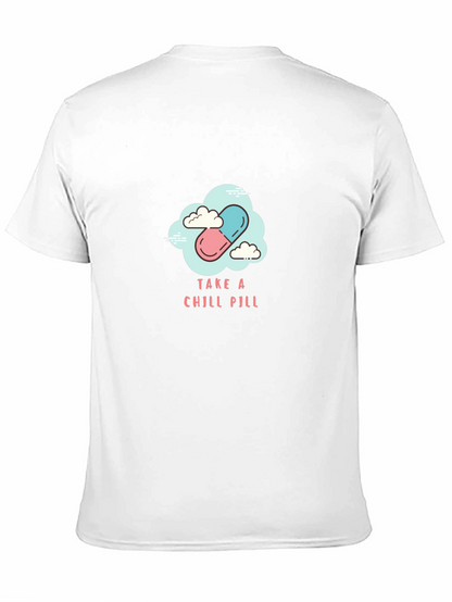 Chill Pill Graphic Tee - Relax & Unwind