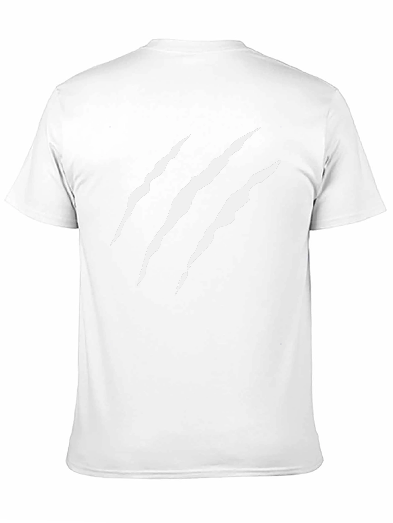 Claw Mark Graphic Black T-Shirt