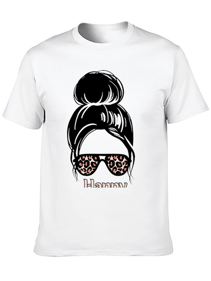Messy Bun Hanny Graphic Tee
