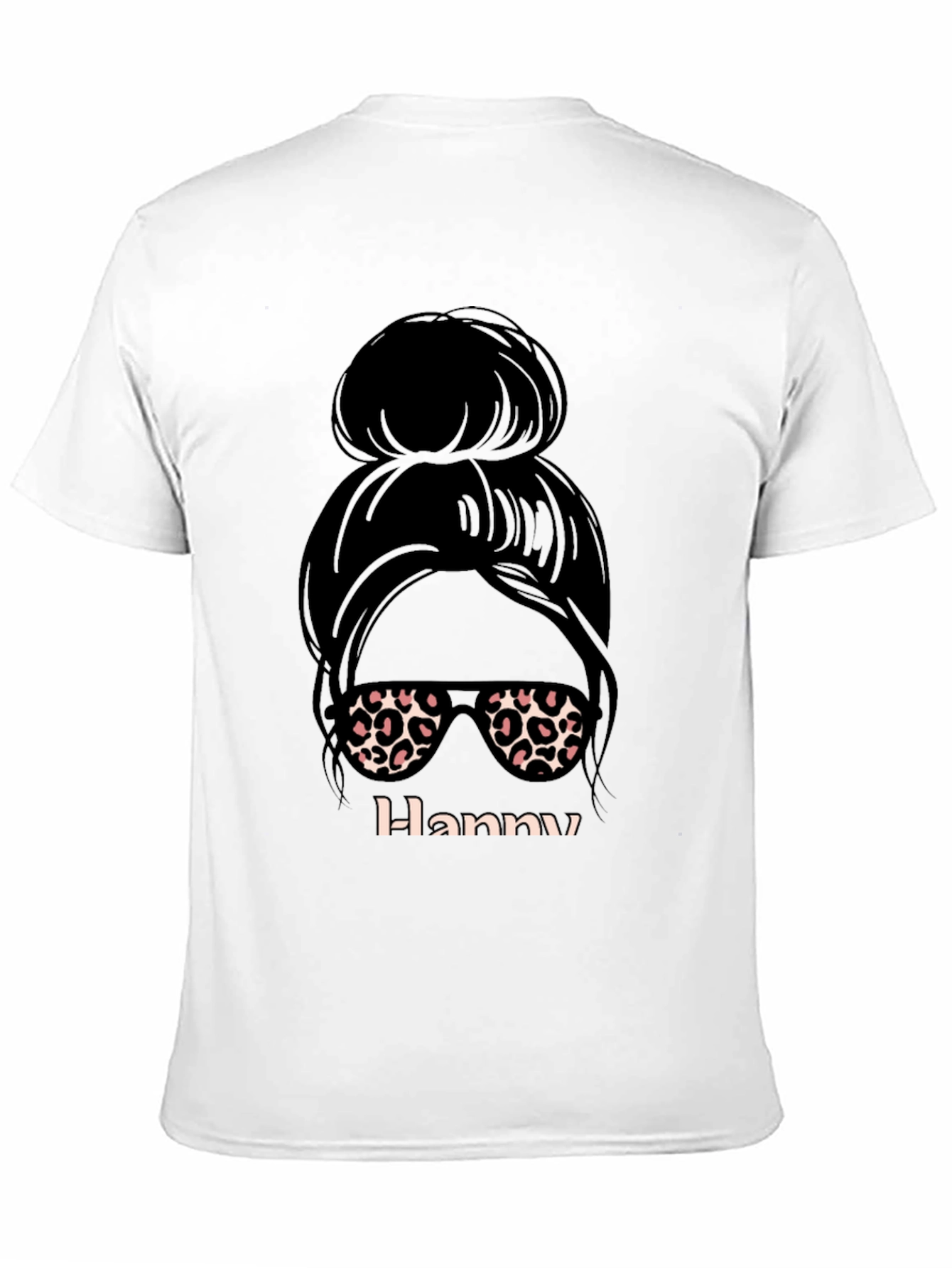 Messy Bun Hanny Graphic Tee