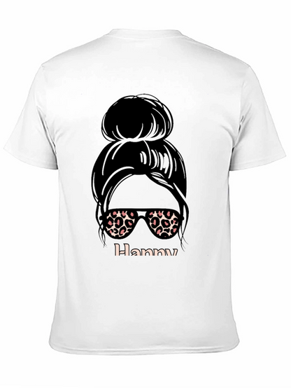 Messy Bun Hanny Graphic Tee