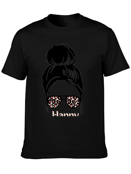 Messy Bun Hanny Graphic Tee