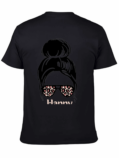 Messy Bun Hanny Graphic Tee