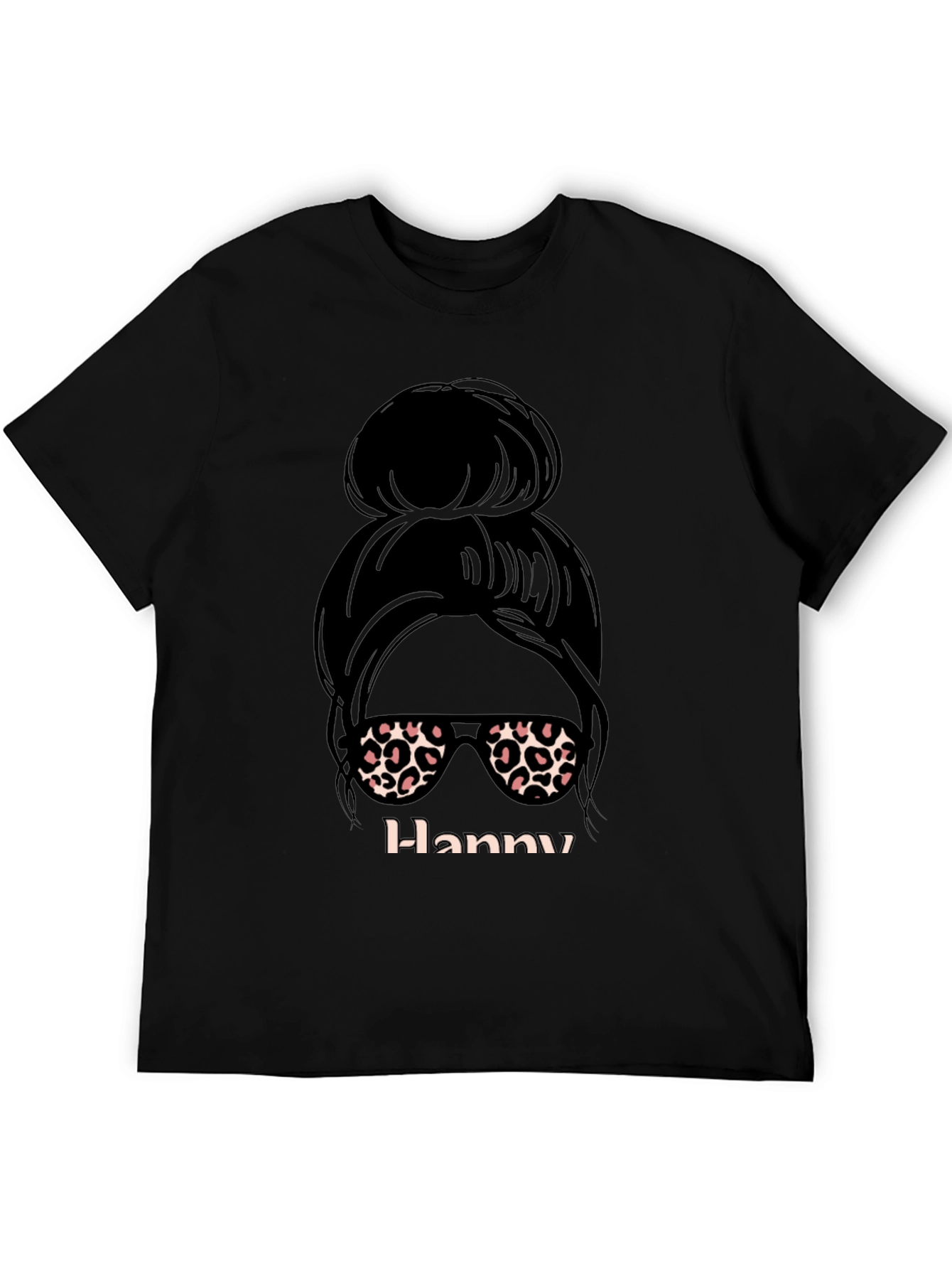 Messy Bun Hanny Graphic Tee