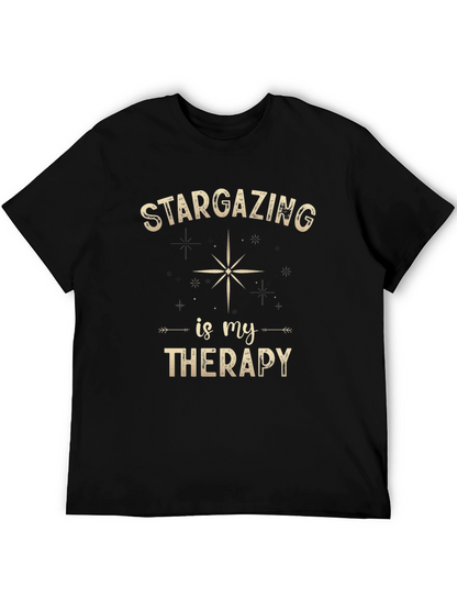Stargazing is My Therapy Graphic Tee