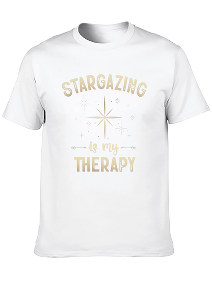 Stargazing is My Therapy Graphic Tee