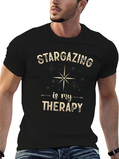 Stargazing is My Therapy Graphic Tee