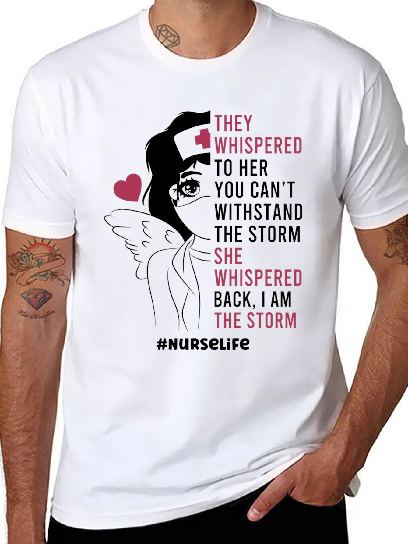 Nurse Life T-Shirt - I Am The Storm