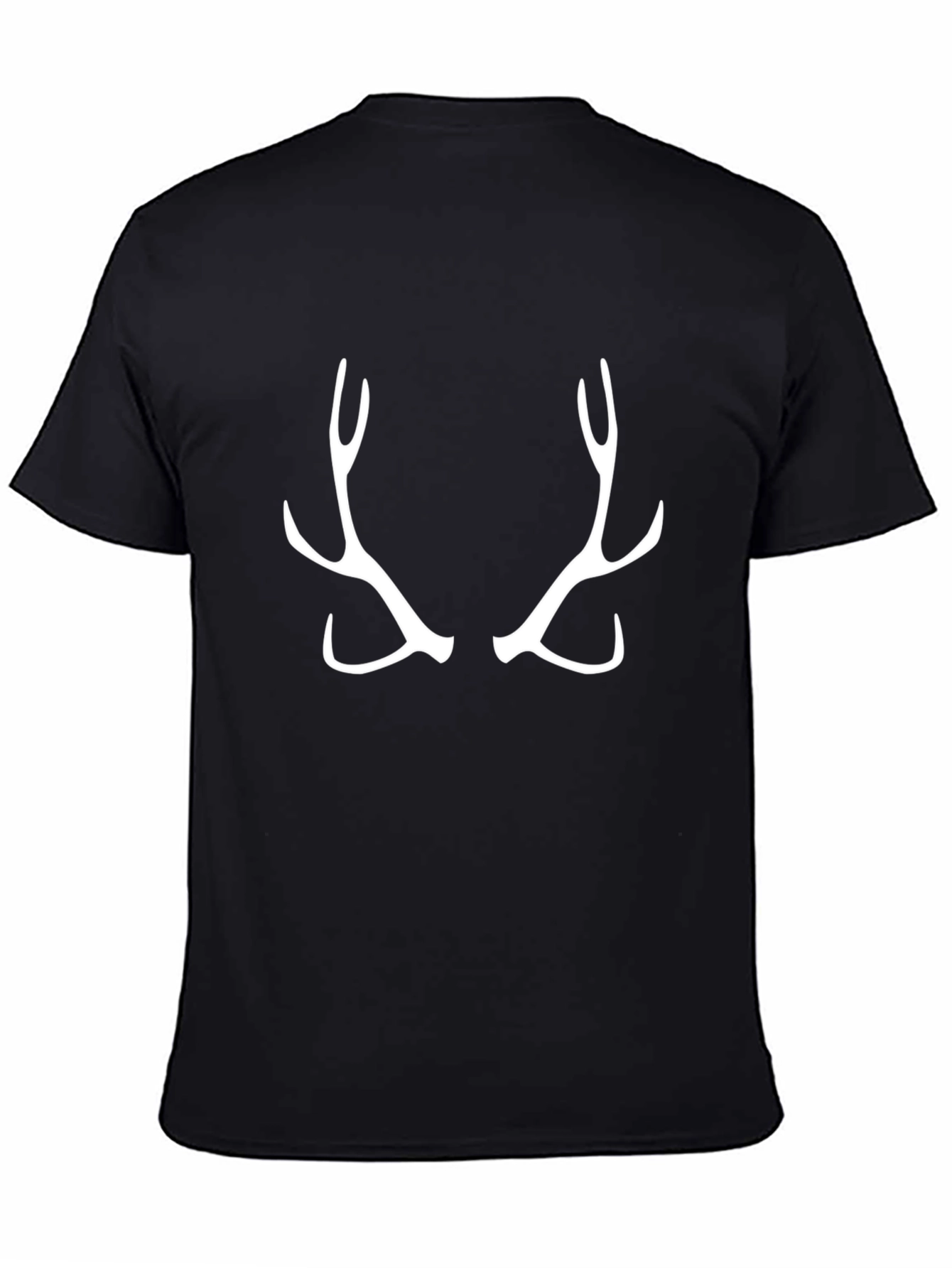 Antler Graphic Tee - Black Casual Shirt