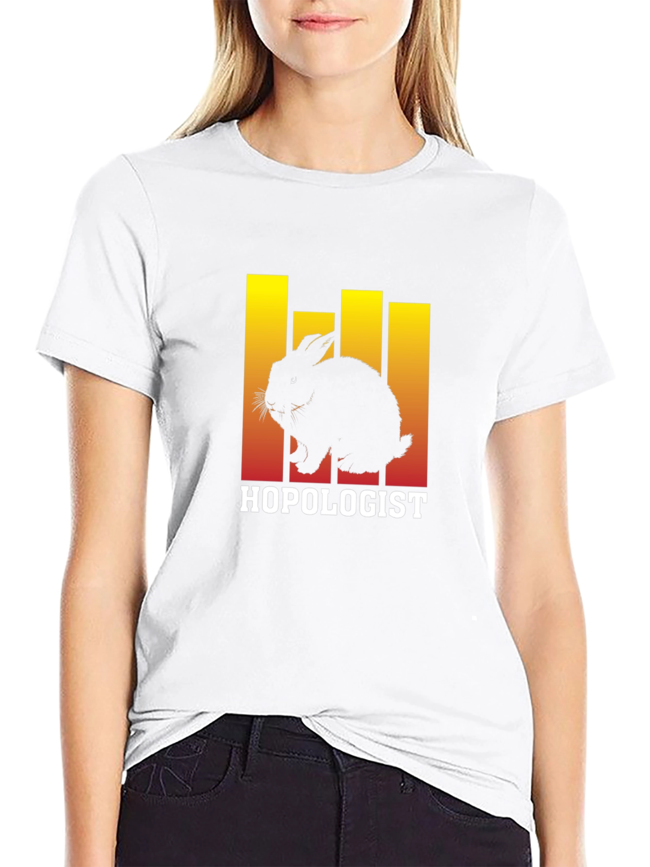 Hopologist T-Shirt - Rabbit Graphic Tee