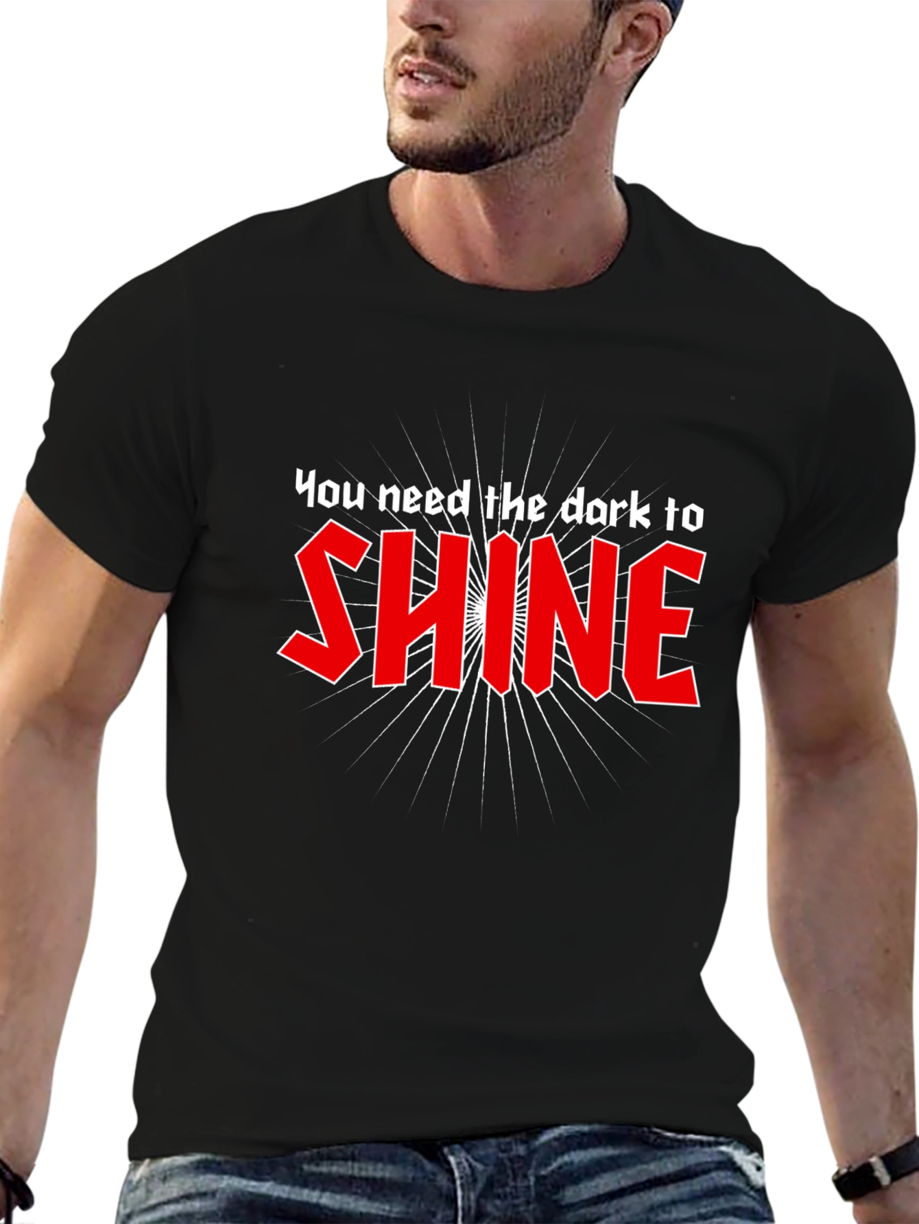 You Need the Dark to Shine Graphic Tee