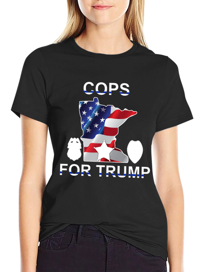 Cops for Trump Graphic Tee
