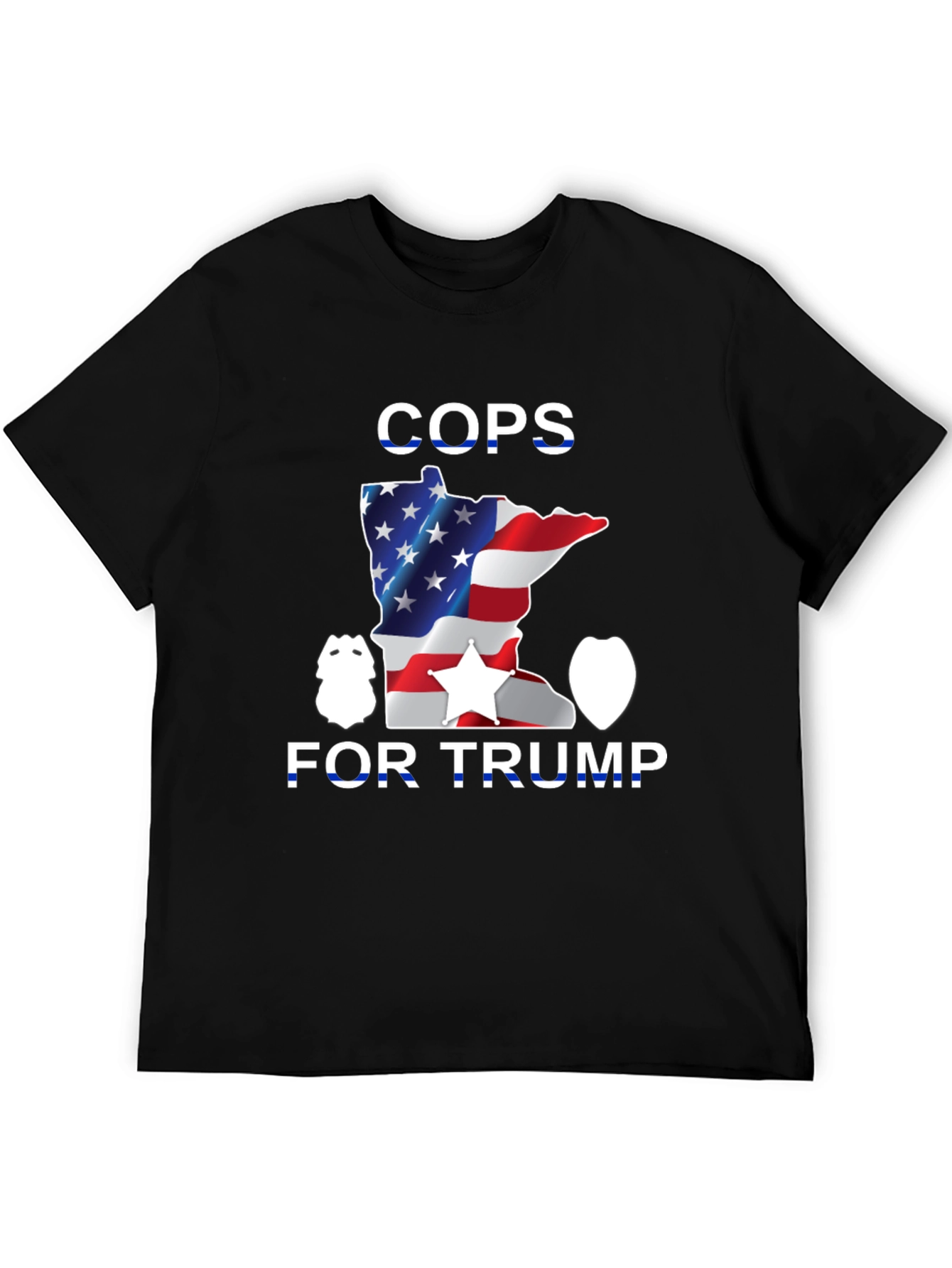Cops for Trump Graphic Tee