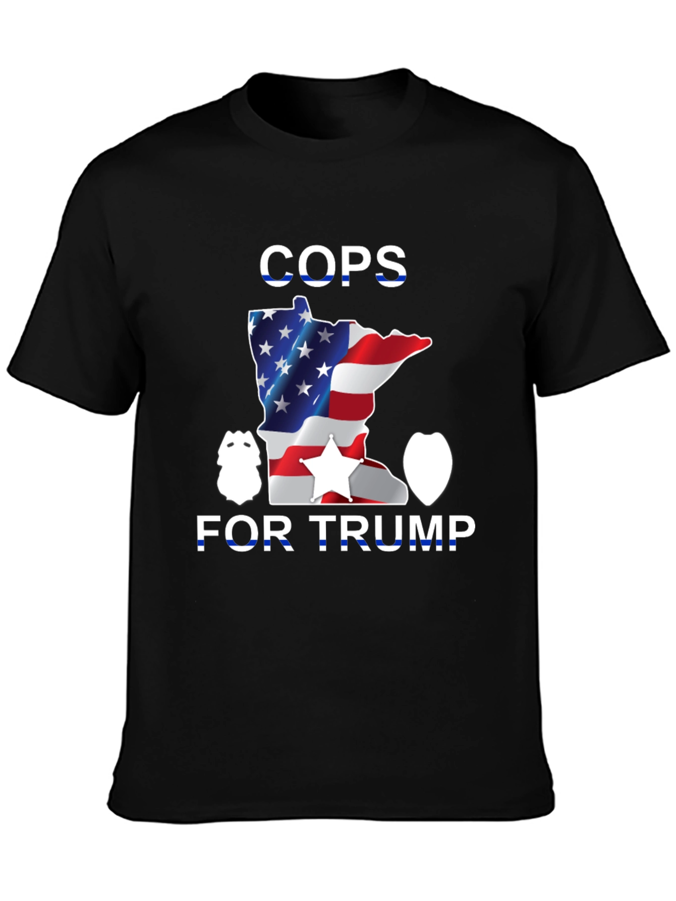 Cops for Trump Graphic Tee