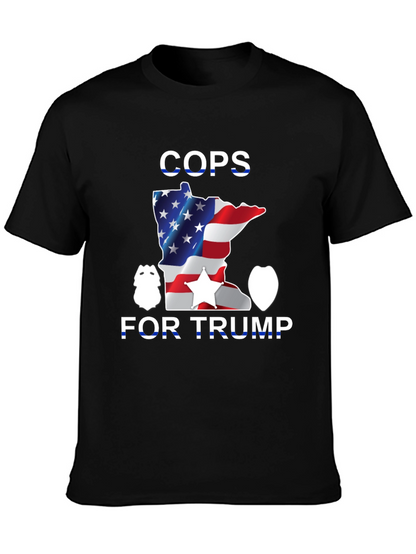 Cops for Trump Graphic Tee