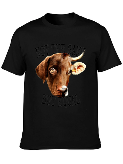 Not the Same But Equal Funny Animal T-Shirt