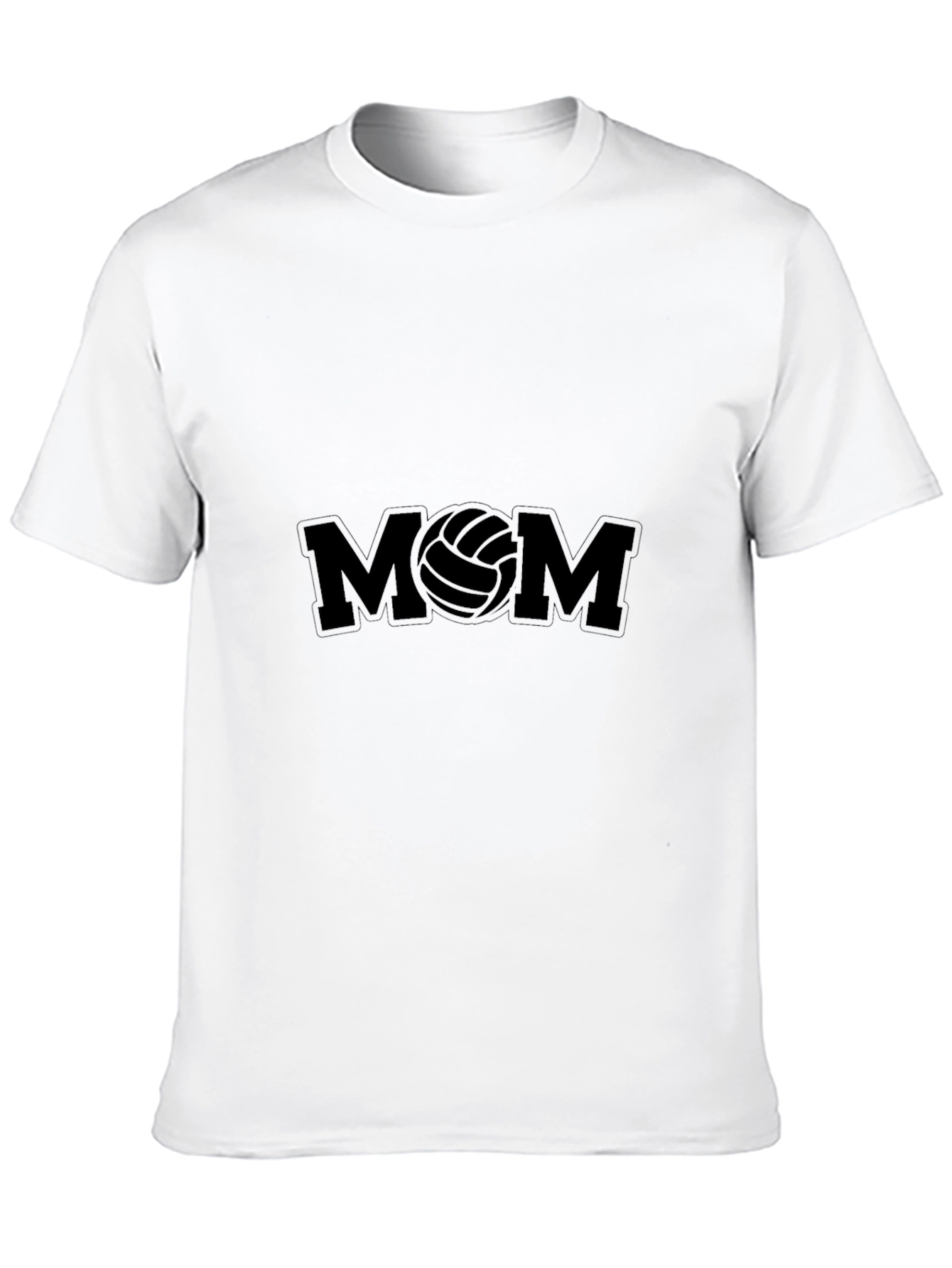 Volleyball Mom Black T-Shirt