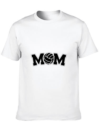 Volleyball Mom Black T-Shirt