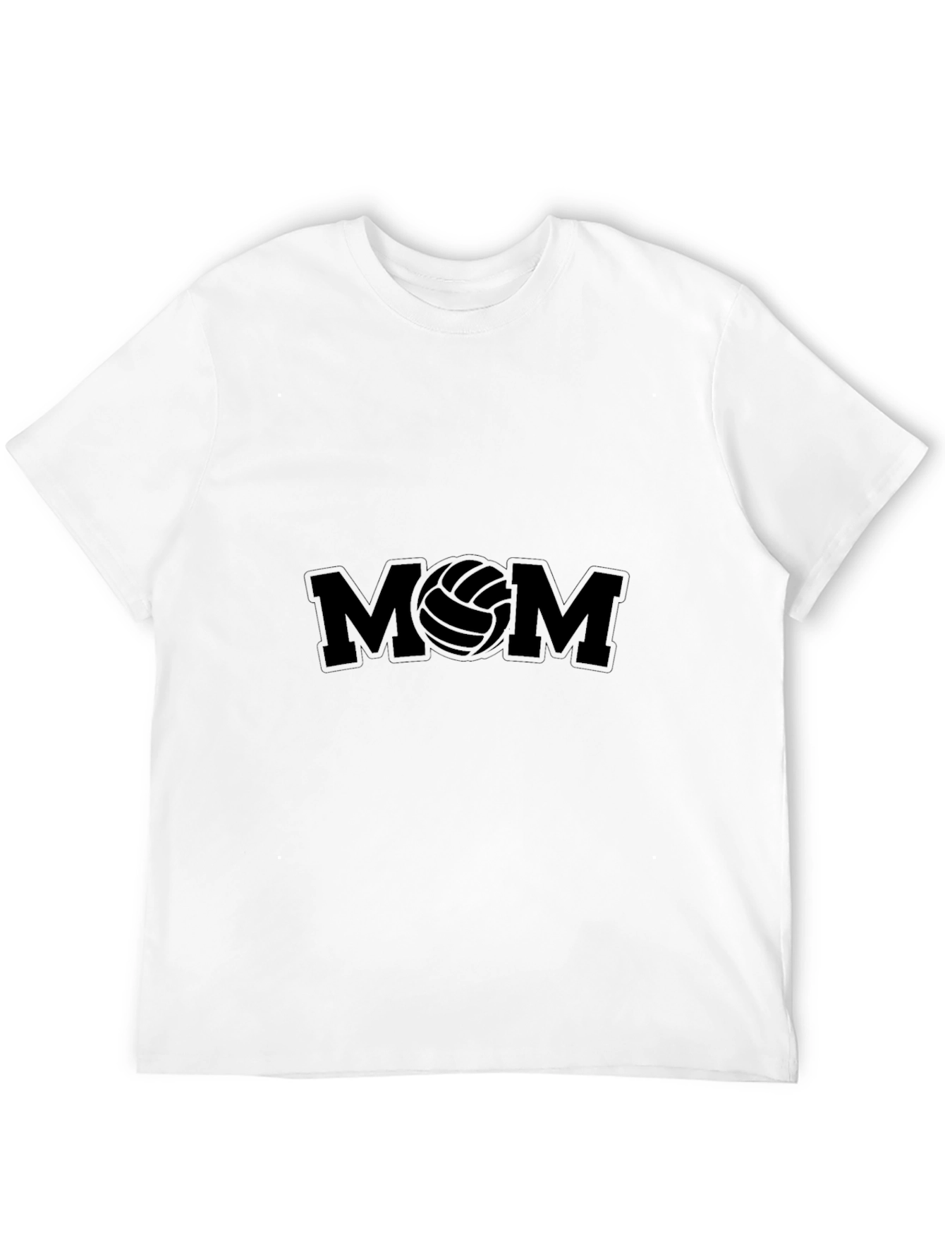 Volleyball Mom Black T-Shirt