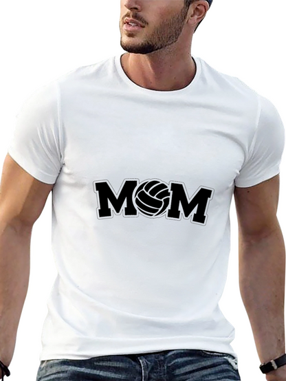 Volleyball Mom Black T-Shirt