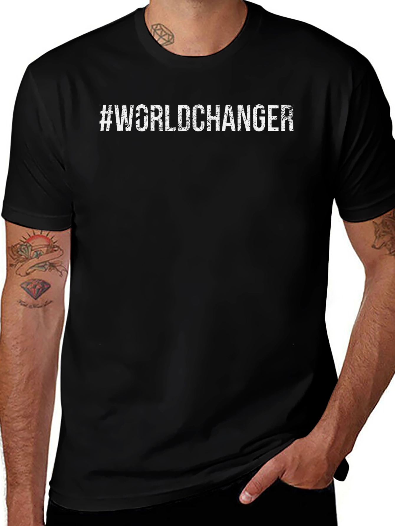 World Changer Graphic Tee - Black