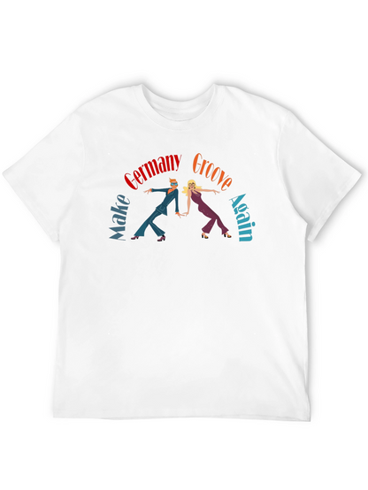 Groovy Germany Graphic Tee - Retro 70s Style