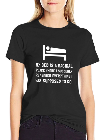 Magical Bed T-Shirt Funny Slogan Tee