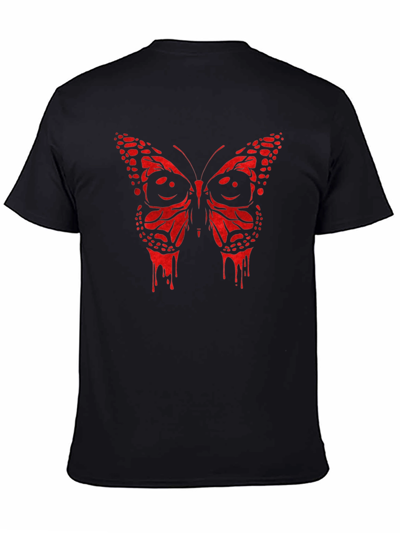 Butterfly Graphic T-Shirt - Black