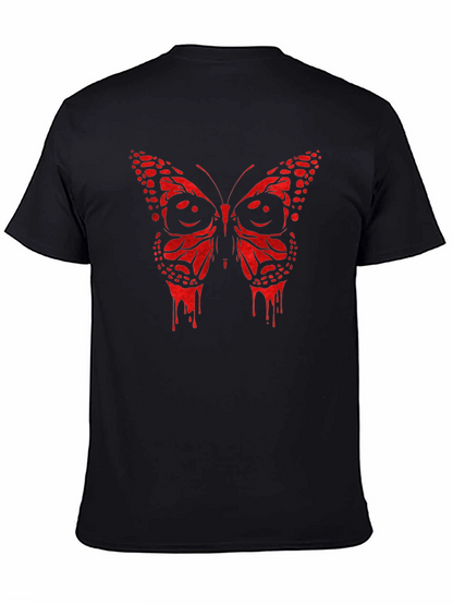 Butterfly Graphic T-Shirt - Black
