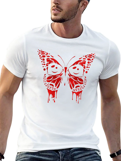 Butterfly Graphic T-Shirt - Black