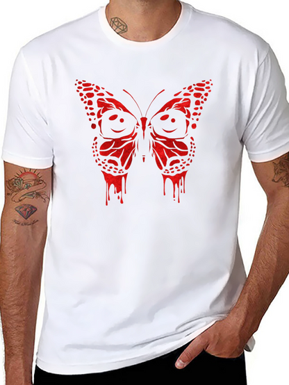 Butterfly Graphic T-Shirt - Black