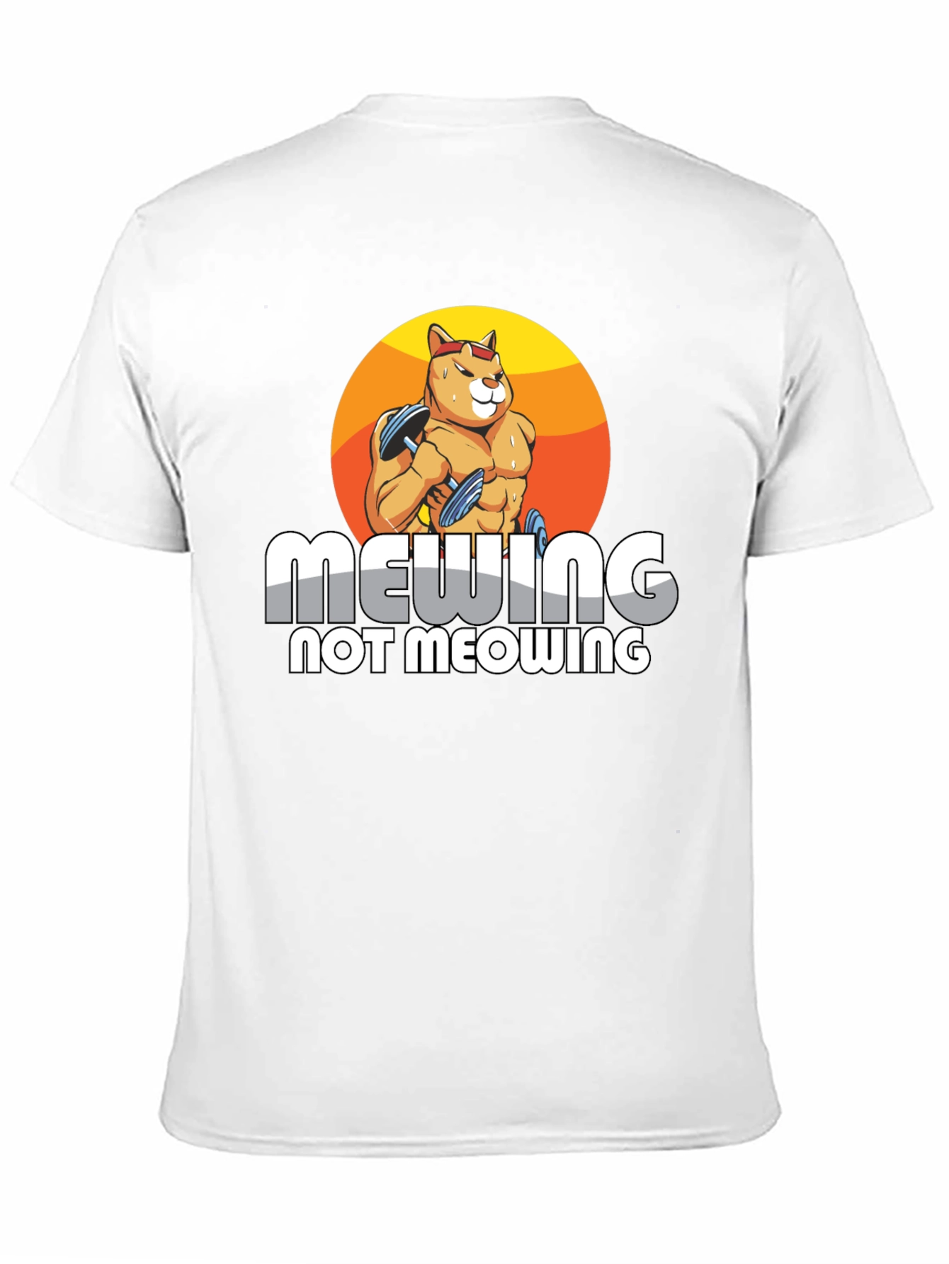 Mewing Not Meowing Cat T-Shirt