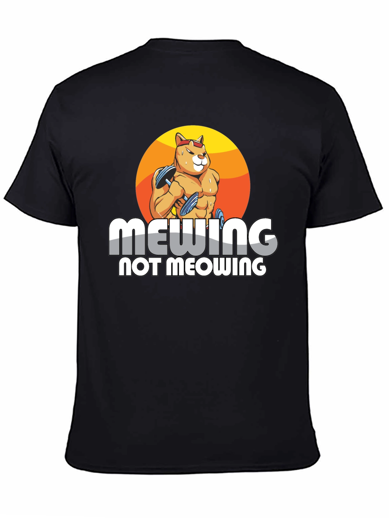 Mewing Not Meowing Cat T-Shirt