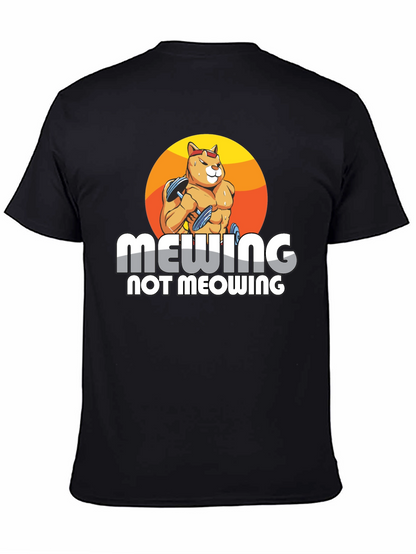Mewing Not Meowing Cat T-Shirt