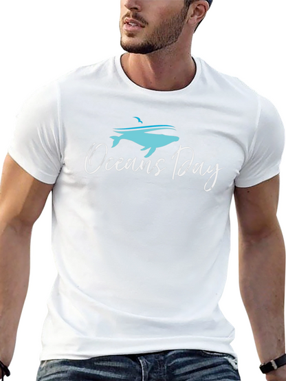 Oceans Day Black T-Shirt