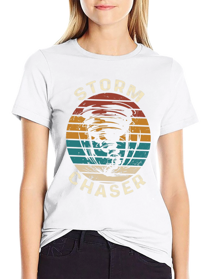 Storm Chaser Graphic Tee - Weather Enthusiast Shirt