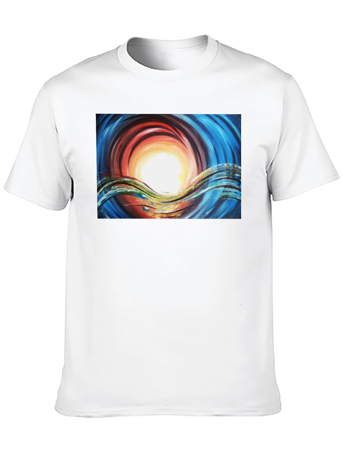 Abstract Art Graphic Tee - Bold Expression T-Shirt