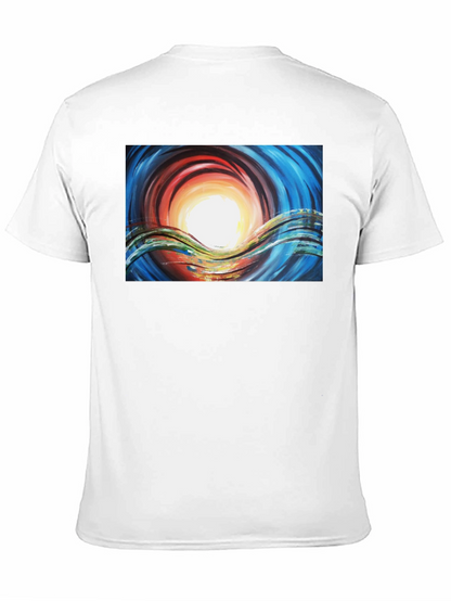 Abstract Art Graphic Tee - Bold Expression T-Shirt