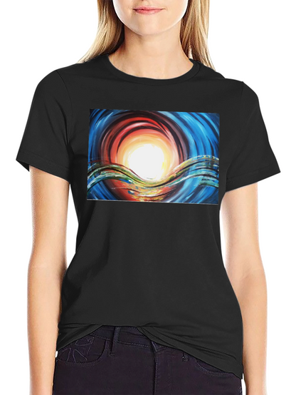 Abstract Art Graphic Tee - Bold Expression T-Shirt