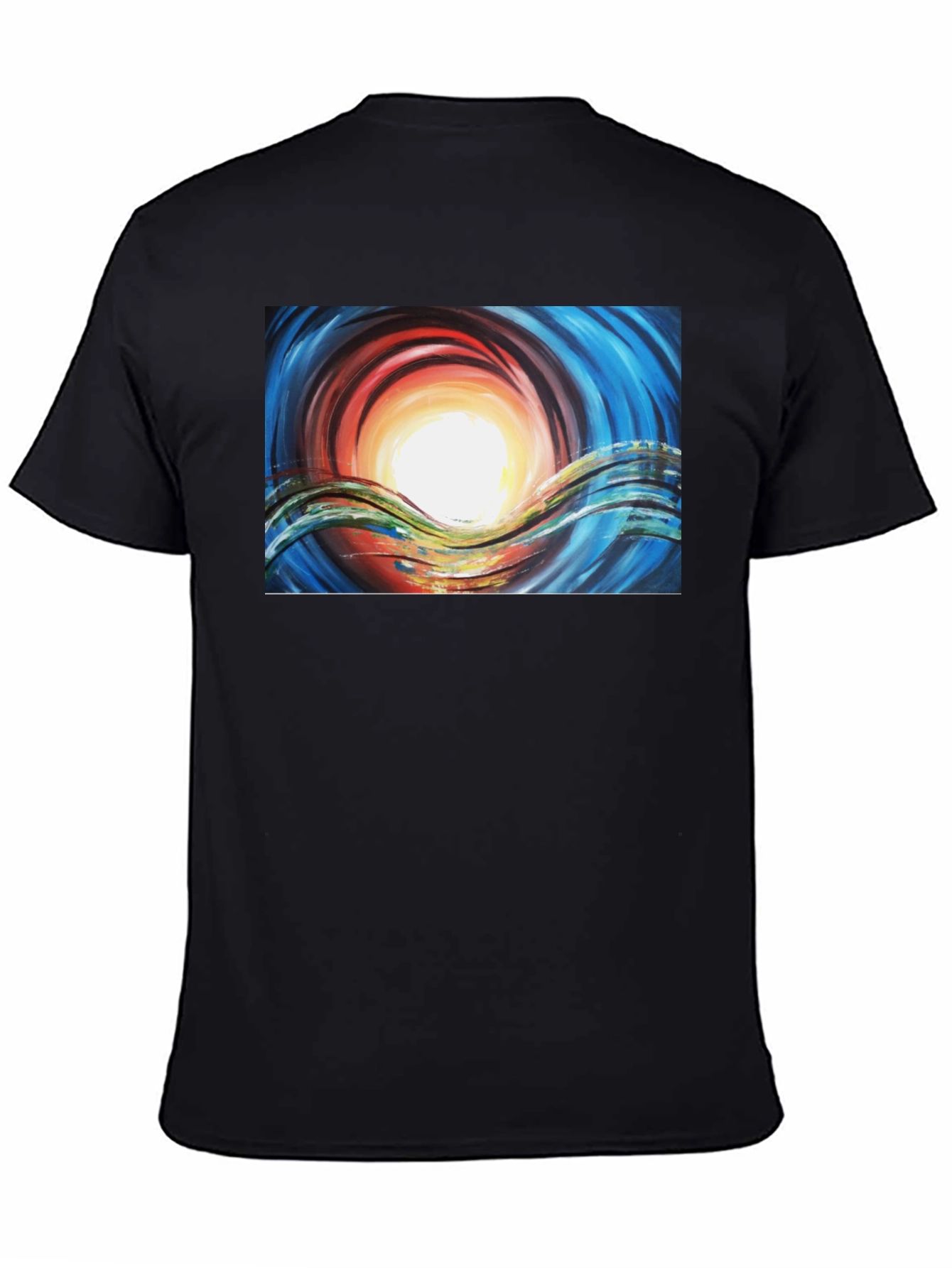 Abstract Art Graphic Tee - Bold Expression T-Shirt